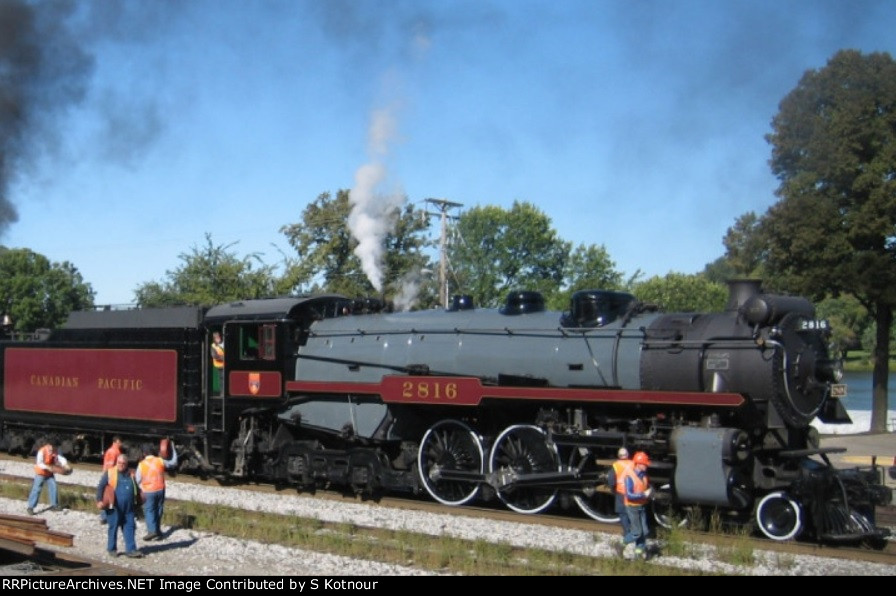 Canadian Pacific #2816 Hudson Steam engine 2007 - Red Wing mn